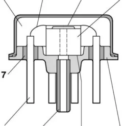Bosch Boost Pressure Sensor 0281002244---TRUCK -GSF Car Parts shop 028100224413155646